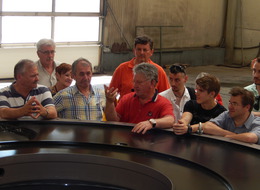Visit of the FBN-H representatives at the Kaposvár facility of Lakics Kft.